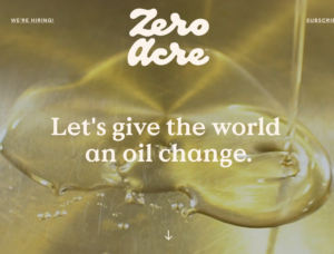 Dr Cate supports Zero Acre Farms