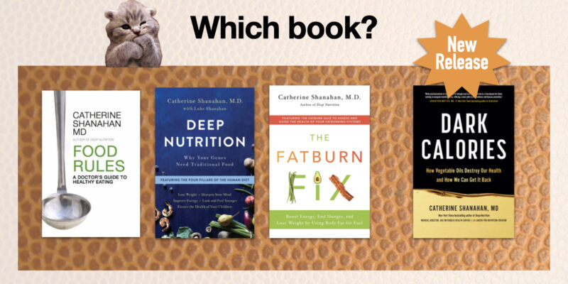 Dr Cate Shanahan's Four Book Titles Which One To Read?