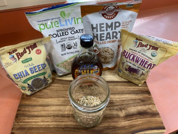 overnight oats dry ingredients