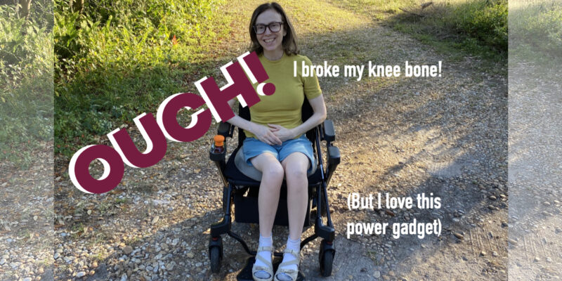 Paiseec Power Wheelchair Tackles Florida Pebble Driveway