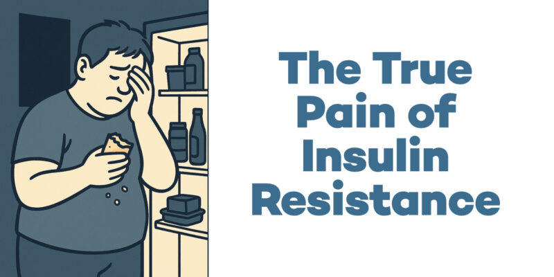 A Man With Insulin Resistance And Night Eating Disorder Standing In Front Of A Fridge